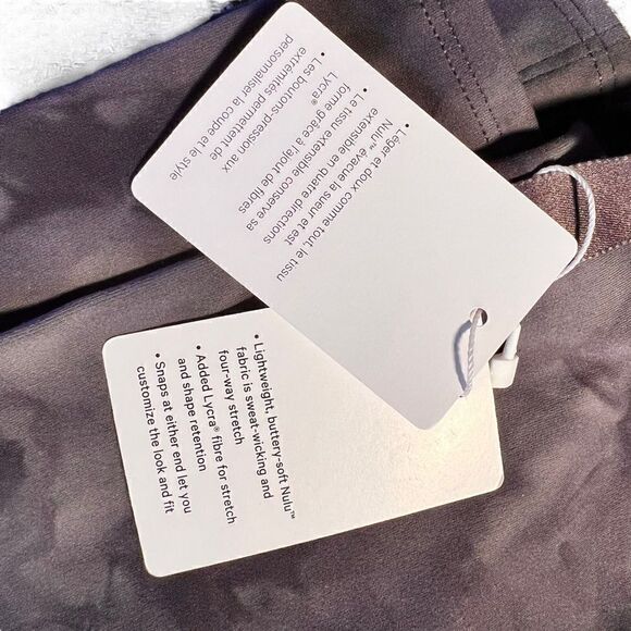 Lululemon Customizable Snap Scarf Tie Dye Gray - Picture 4 of 6